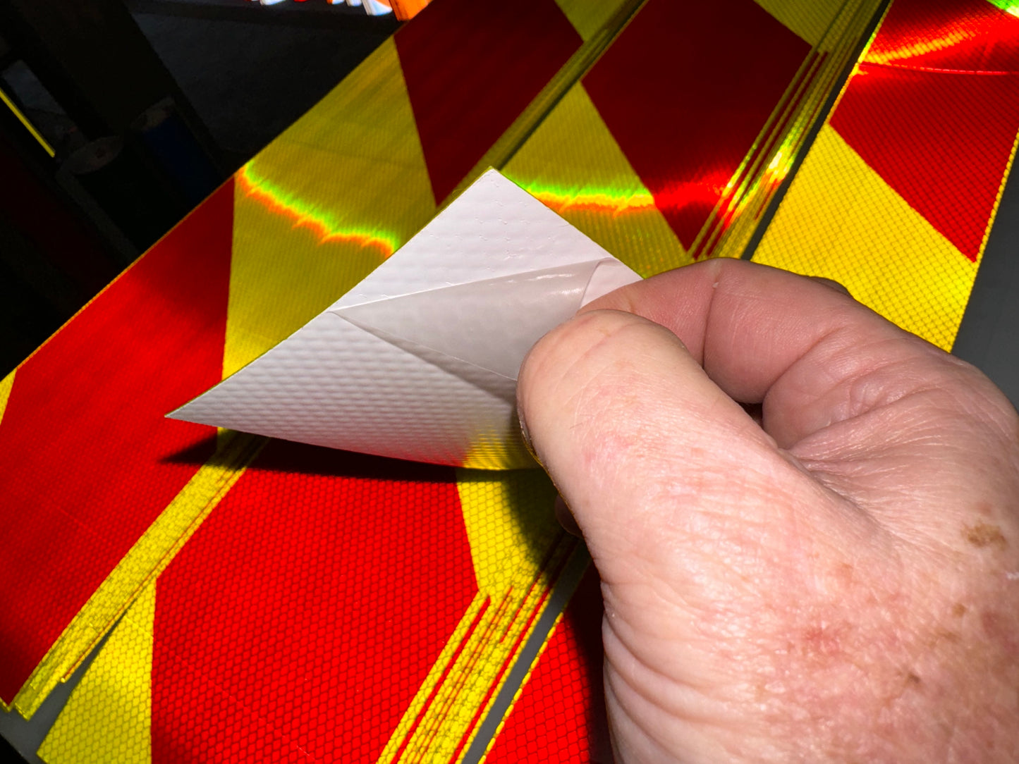 Reflective Chevron Panels for Vehicles - Made With 3M™ Diamond Grade™ DG3 Reflective – Reflective