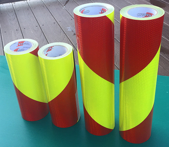Colored PVC Shrink Wrap Rolls - Red, Green, and Yellow