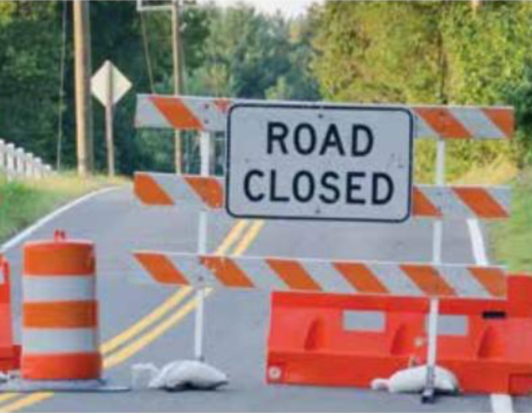 Oralite 5934 Striped Barricade High Intensity - Type 4 - Reboundable - Tough & Flexible - 25' or 50' – image 7 of 7