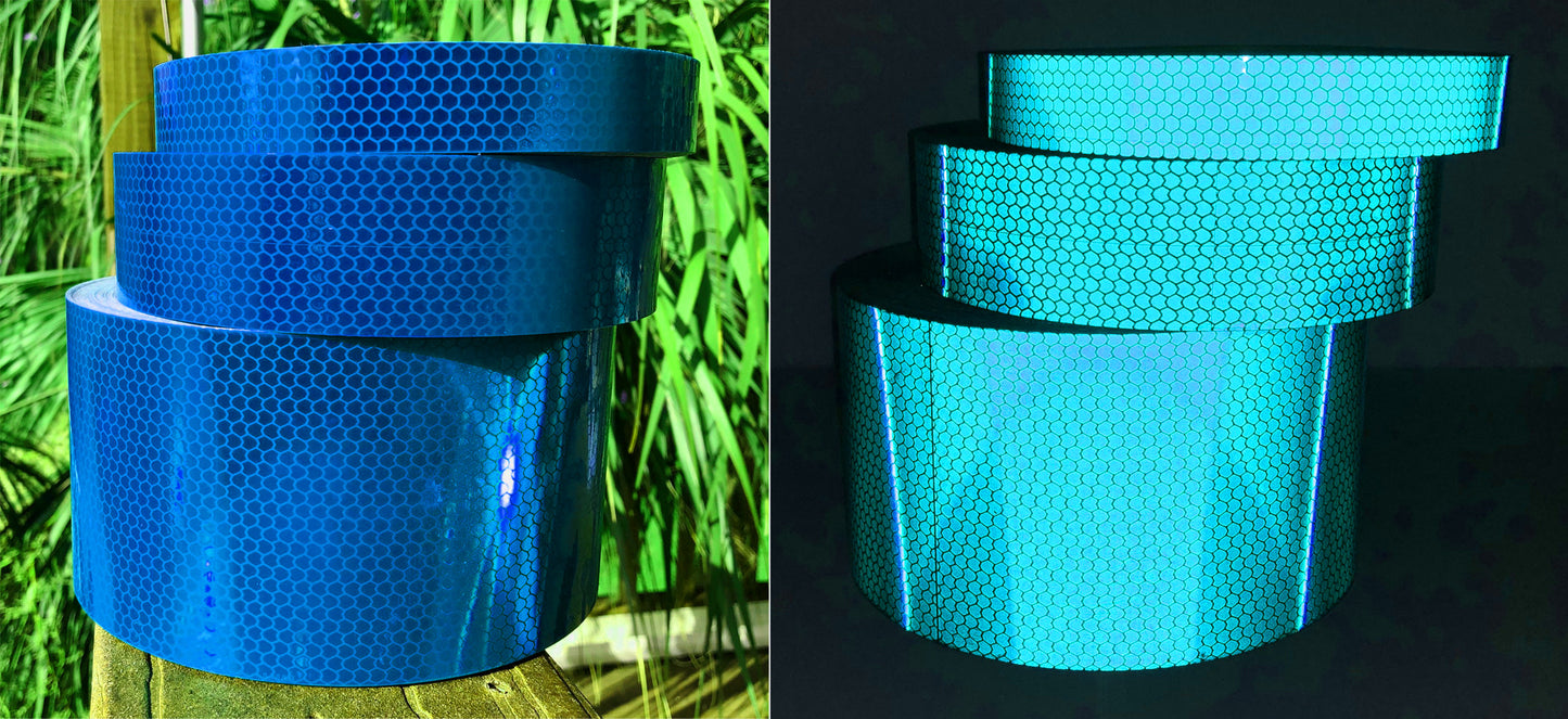 Blue Nikkalite Type 4 Reflective Tape