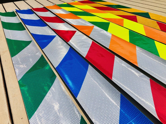 Chevron and Reflective Panels in Alternate Colors