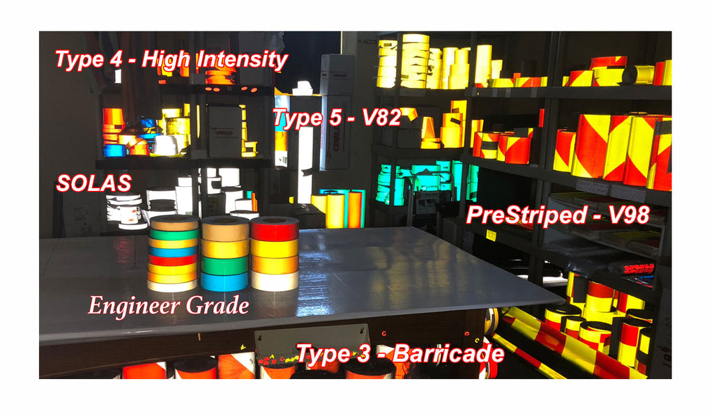 10 Different Types of Reflective Tape.  Which is Best for Your Application?