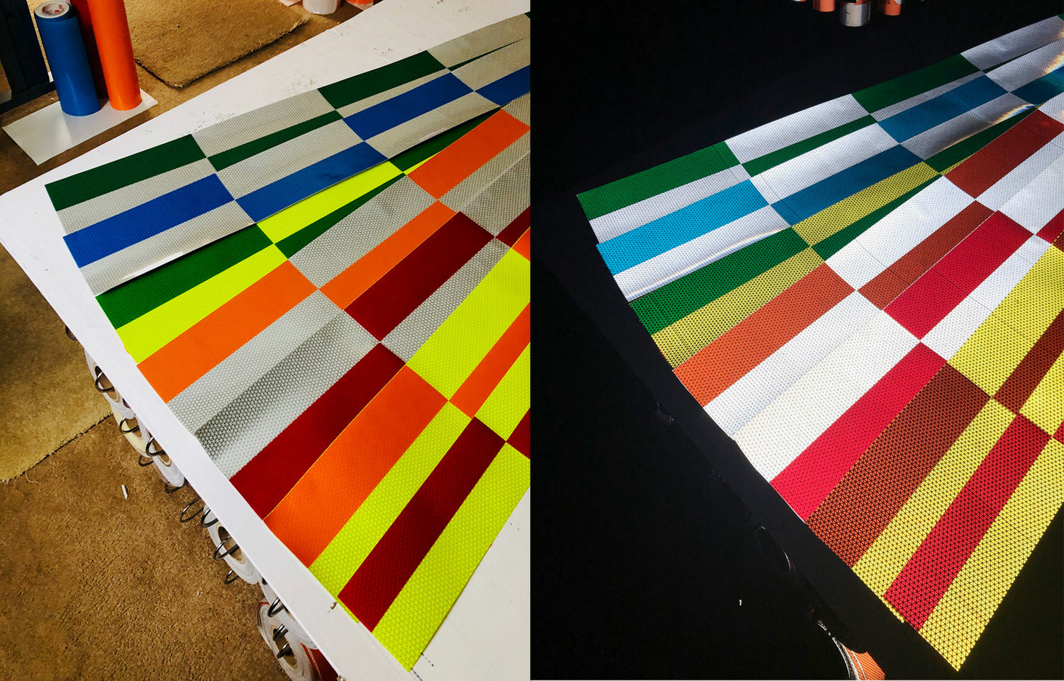 Battenburg & Block Reflective Panels and Rolls
