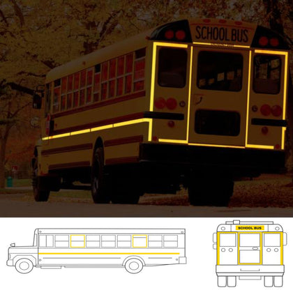 Oralite School Bus Reflective Tape