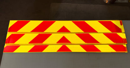 Reflective Chevron Panels for Vehicles - Made With 3M™ Diamond Grade™ DG3 Reflective – Reflective
