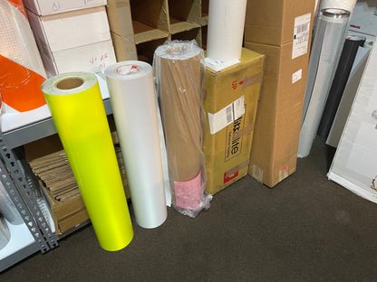 Printable Reflective Sheeting (Film - Tape) - SOLD BY THE FOOT - Eco Sol / UV / Latex – Reflective