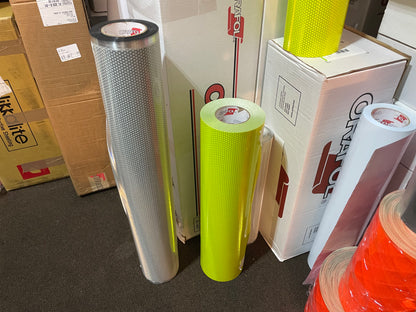 Printable Reflective Sheeting (Film - Tape) - SOLD BY THE FOOT - Eco Sol / UV / Latex – Reflective