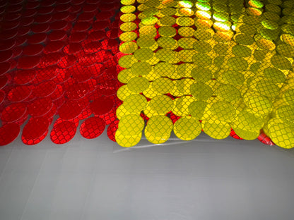 Reflective 3/4" Dots (circles) Die Cut from 3M™ DG3 Diamond Grade™ Sheeting