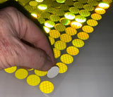 3M reflective diamond plate dots circles