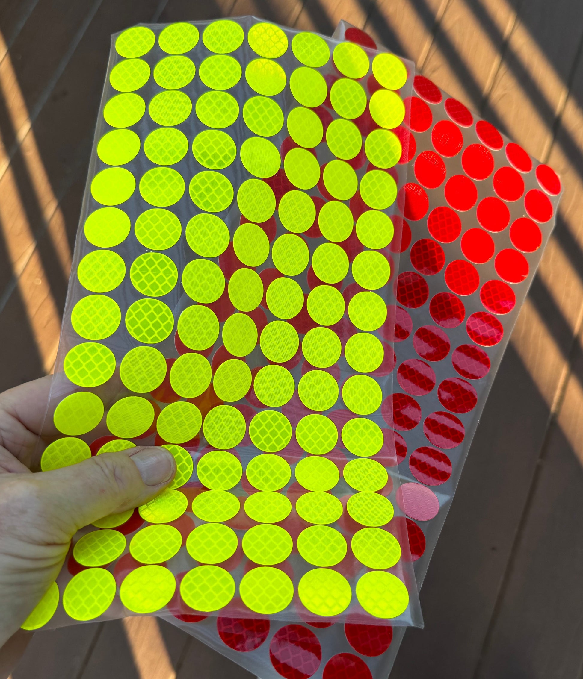 3m diamond grade 3/4" dots for diamond plate reflectivity