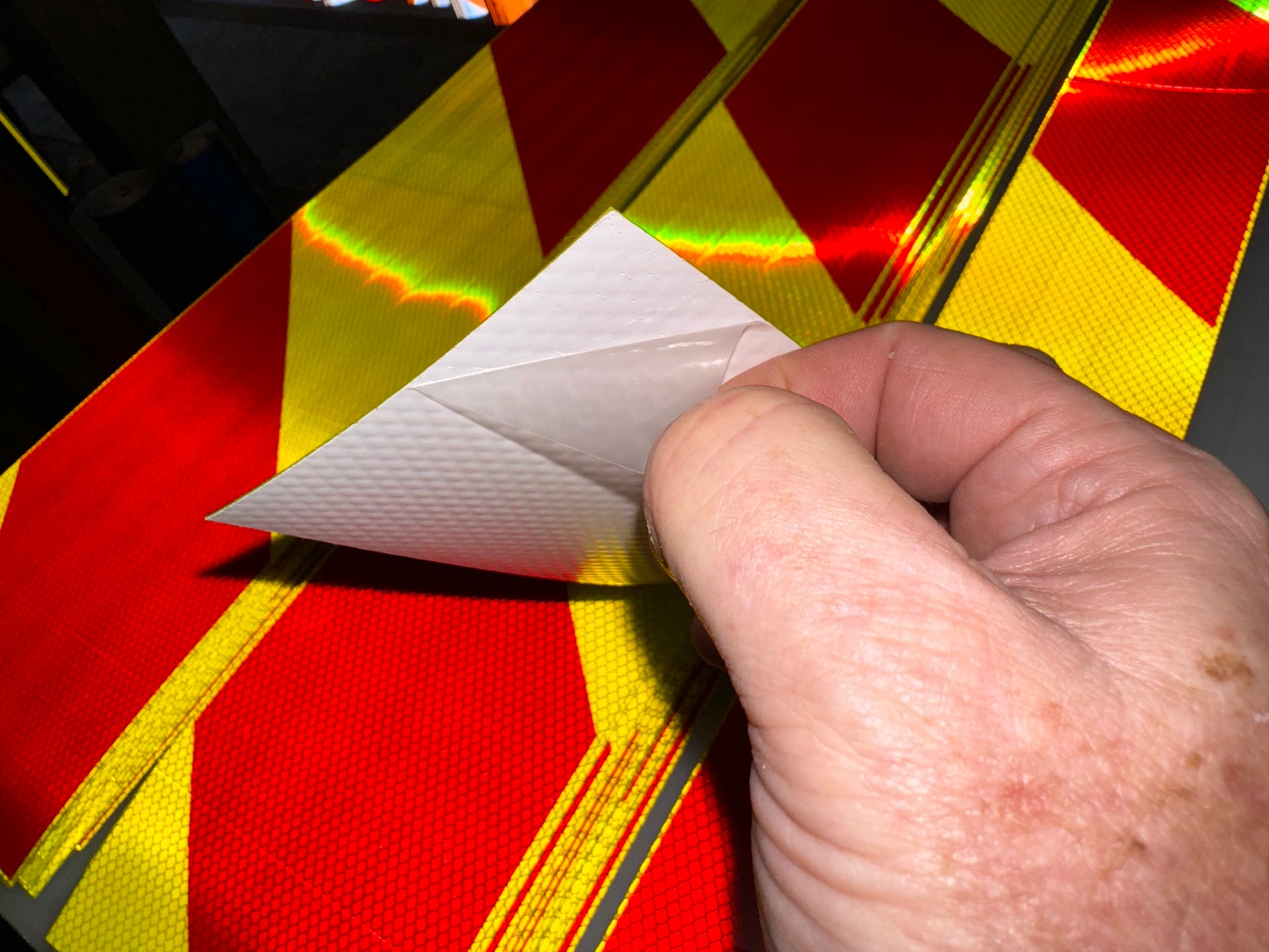 Reflective Chevron Panels for Vehicles - Made With 3M™ Diamond Grade™ DG3 Reflective – Reflective