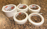 Clear Seam or Edge Sealing Tape (1/2" - 1" - 2") 75 Foot Rolls - Oracal Hi Performance