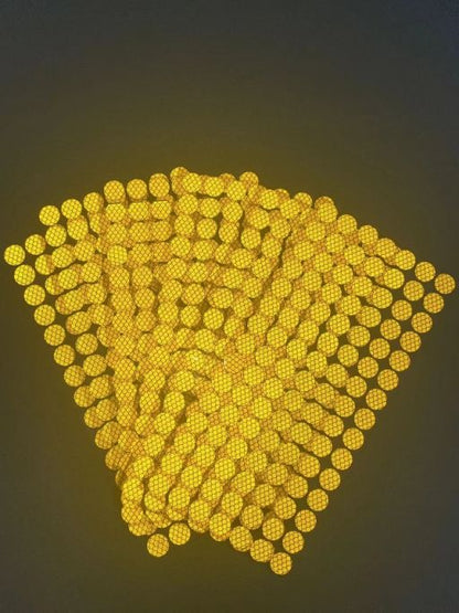 Reflective 3/4" Dots (circles) Die Cut from 3M™ DG3 Diamond Grade™ Sheeting