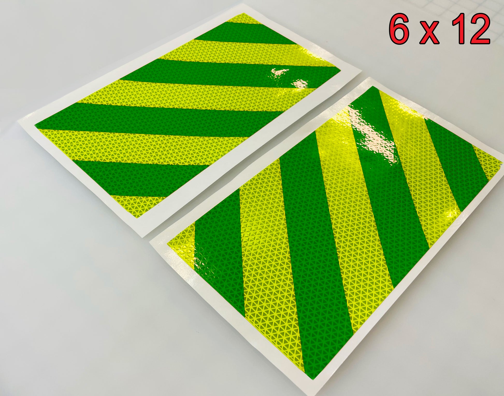 Motor Cycle Reflective Chevron Panels - Left & Right - Multiple Colors - Oralite – Reflective