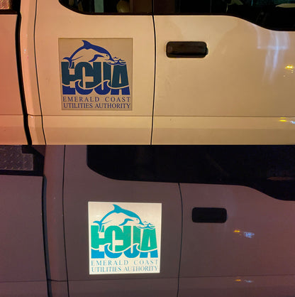 Printable Reflective Sheeting (Film - Tape) - SOLD BY THE FOOT - Eco Sol / UV / Latex – Reflective