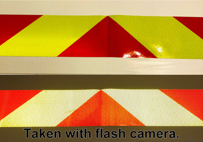 Two Piece Chevron Panel Kits - LIME and RED V98 Combo – Red, Lime