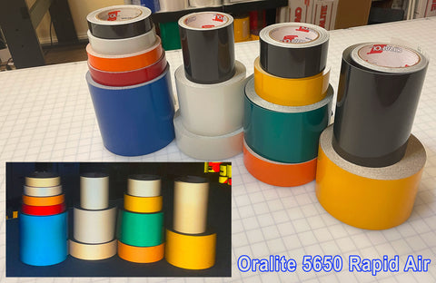 Orafol Oralite 5650 Air release reflective