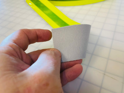 FTP-2550-TO/TL : 2" Orange or Lime Fire Trim with Reflective Center Stripe - 30' & 100'