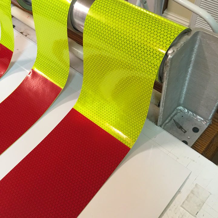 Reflective Block Pattern Rolls - Self Adhesive - BY THE FOOT – Reflective