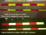 Reflective Block Pattern Rolls - Self Adhesive - BY THE FOOT