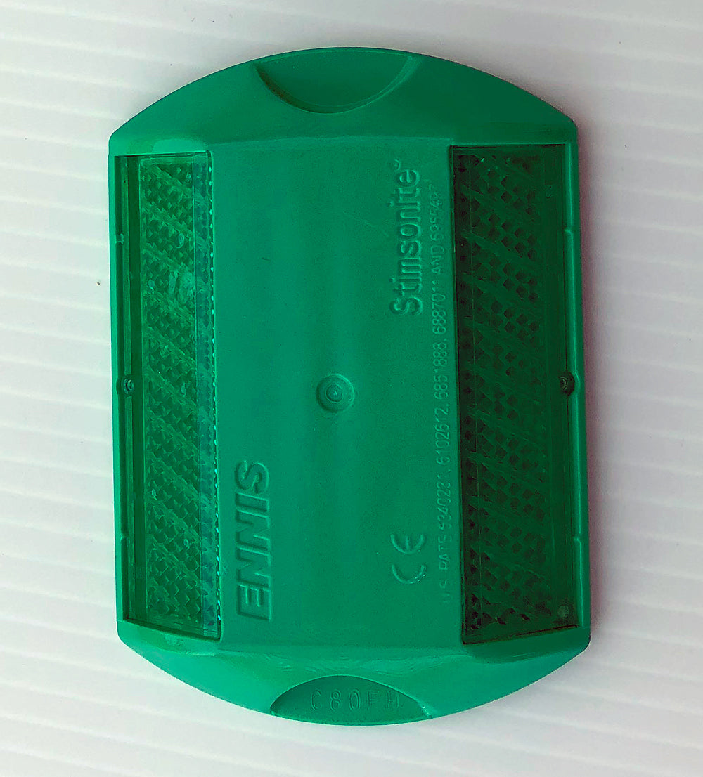 C80 Stimsonite Reflective Road Markers (MARKER + THERMO MELT DOWN PAD) – Reflective