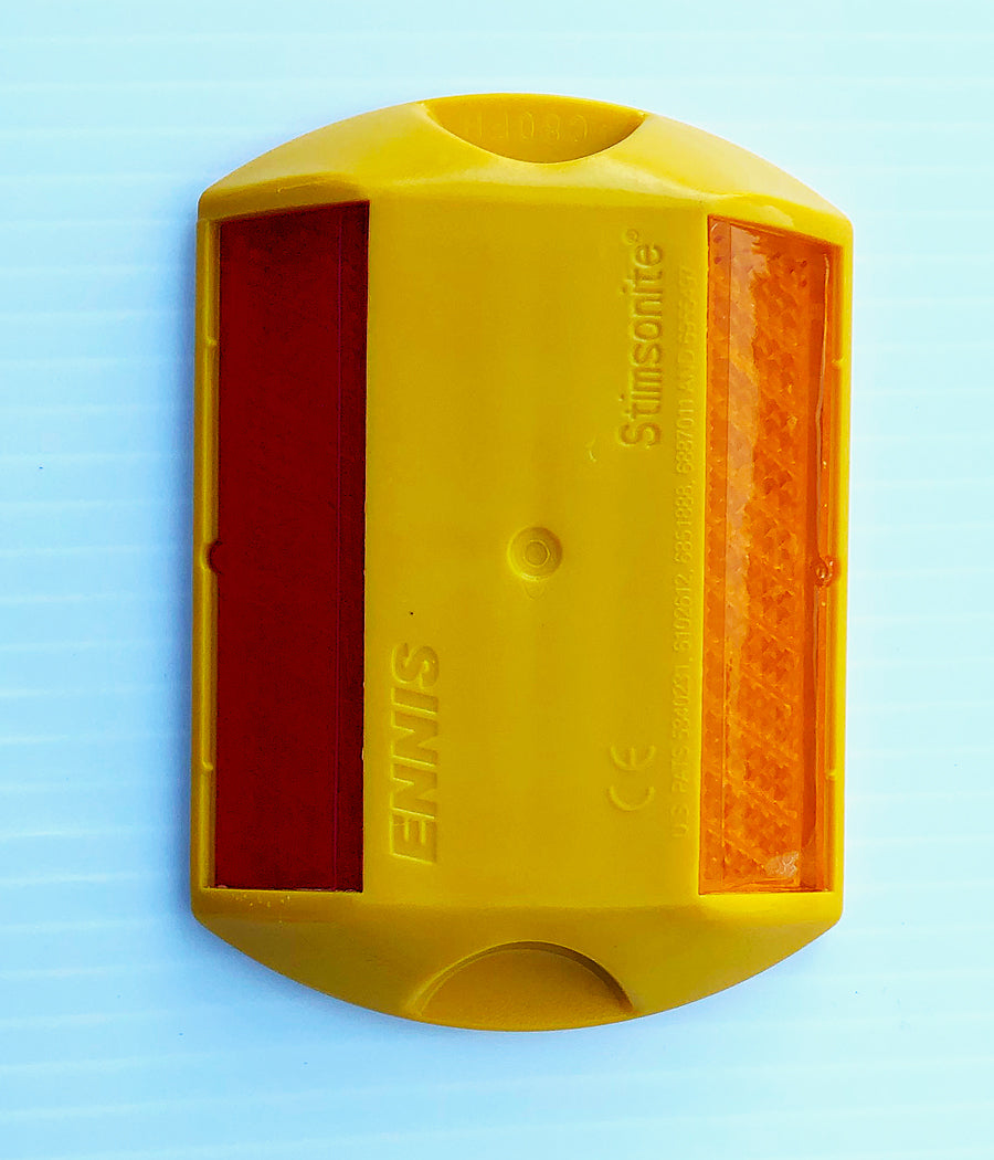 C80 Stimsonite Reflective Road Markers (MARKER + THERMO MELT DOWN PAD) – Reflective