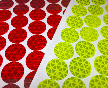 reflective dots circles for diamond tread plate nfpa 1901