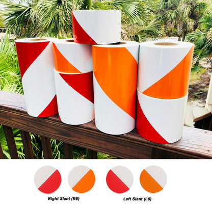 Engineer Grade Type 1 Red Orange White Reflective Barricade Tape