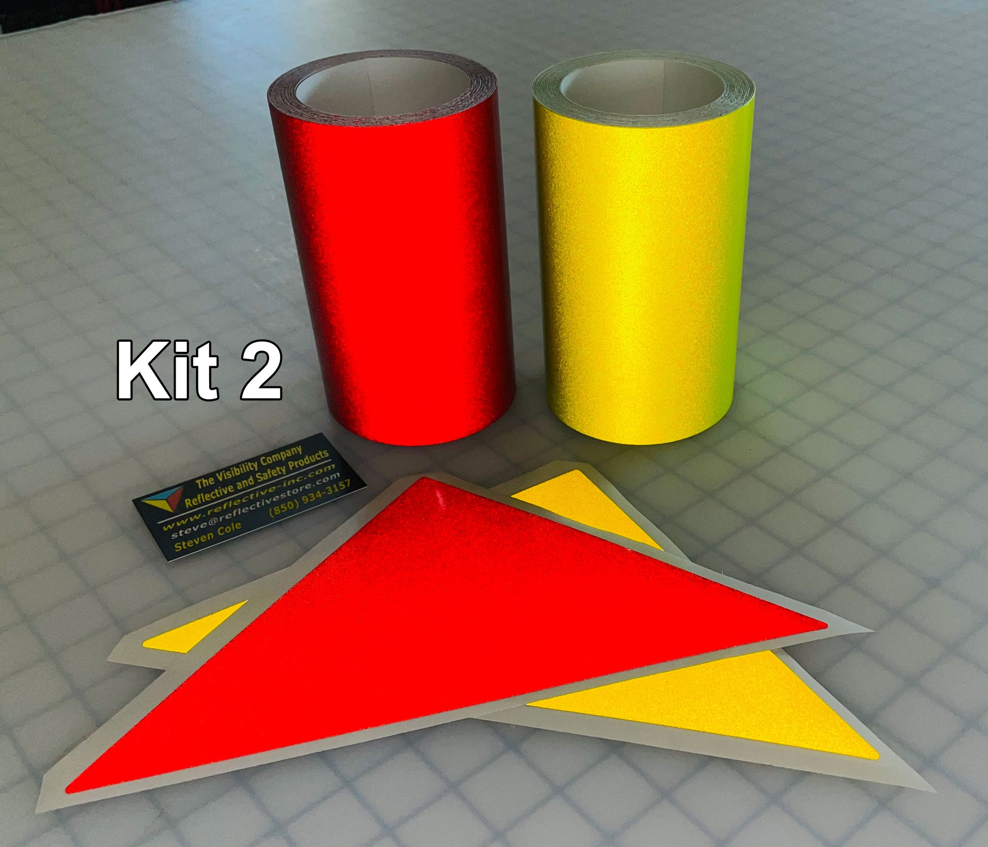 Nikkalite Engineer Grade - 6 x 30 Lime and Red Combo Kits – Red, Lime