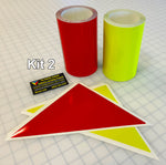 Nikkalite Engineer Grade - 6 x 30 Lime and Red Combo Kits
