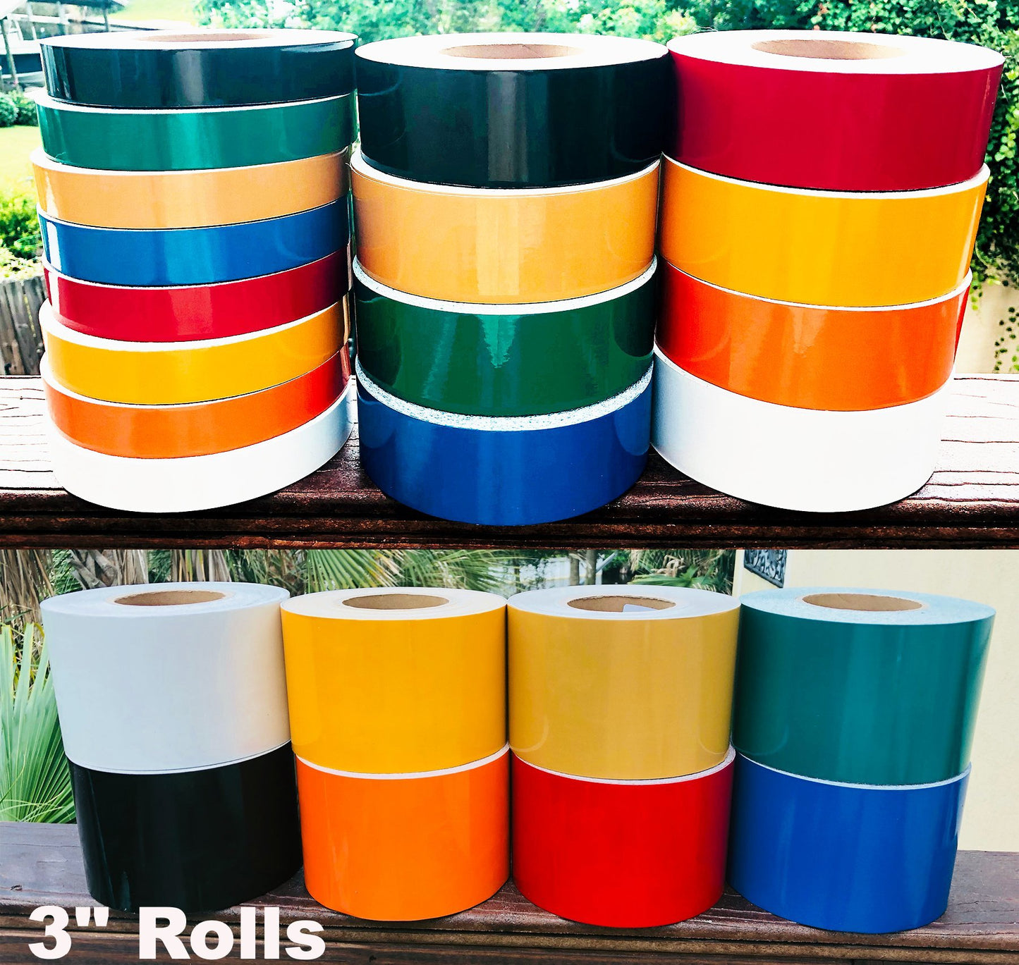 3 inch flexible engineer grade reflective tape rolls