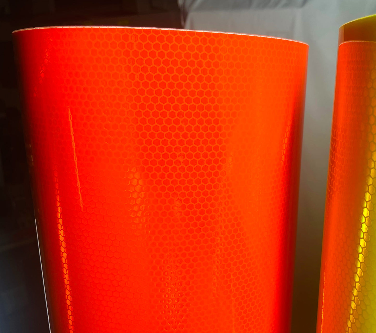 1" thru 12" - Oralite 5930 High Intensity Work Zone Reflective - Tough & Flexible - 25' or 50' – Reflective
