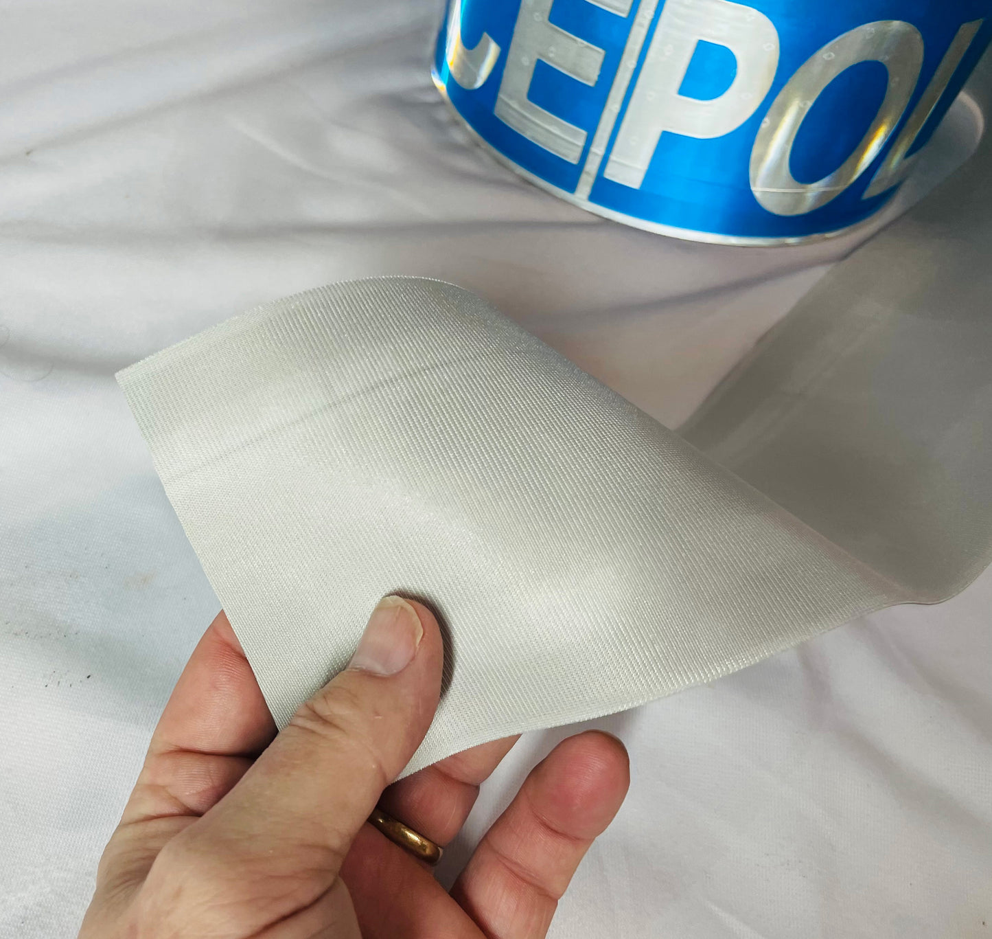 GP801 - "POLICE" Logo - Sew On Prismatic Reflective Garment Panels 4" - Oralite – Reflective