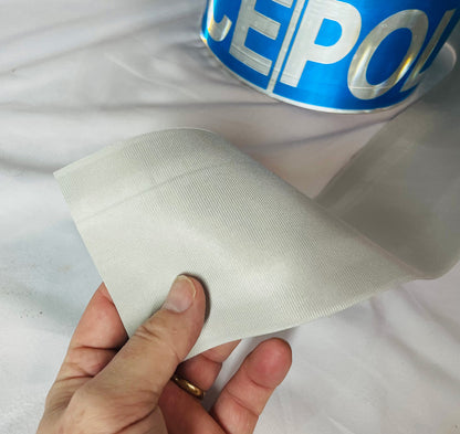 GP801 - "POLICE" Logo - Sew On Prismatic Reflective Garment Panels 4" - Oralite – Reflective