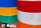 White Yellow Blue High Intensity Reflective Type 3 Tape