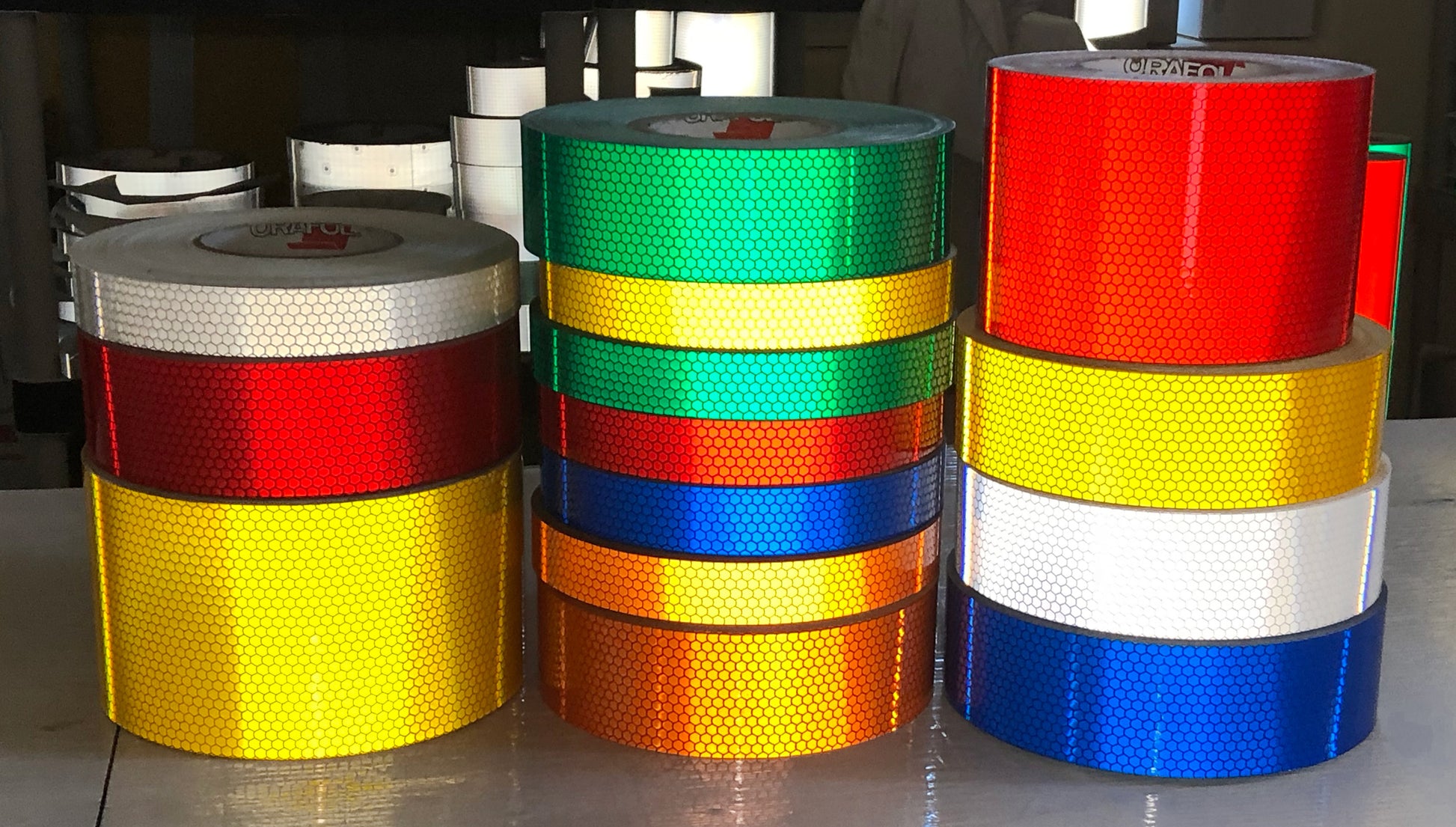1" High Intensity "Prismatic" Type 4 Reflective Tape - 30' & 150' Rolls
