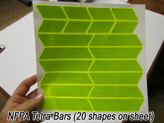 NFPA fire helmet tetra bars