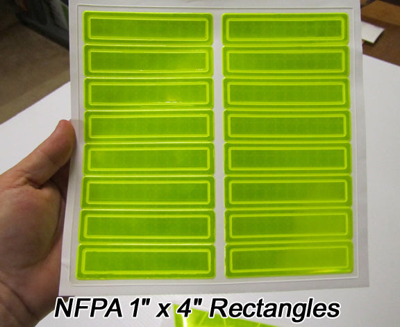 fire football helmet stripes Reflective Fire Helmet NFPA Compliant Decals