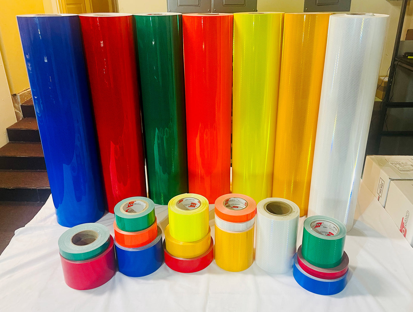 1" thru 12" Oralite 9900 Type 11 "Wide Observation" Reflective - 25' & 50' Rolls – Reflective