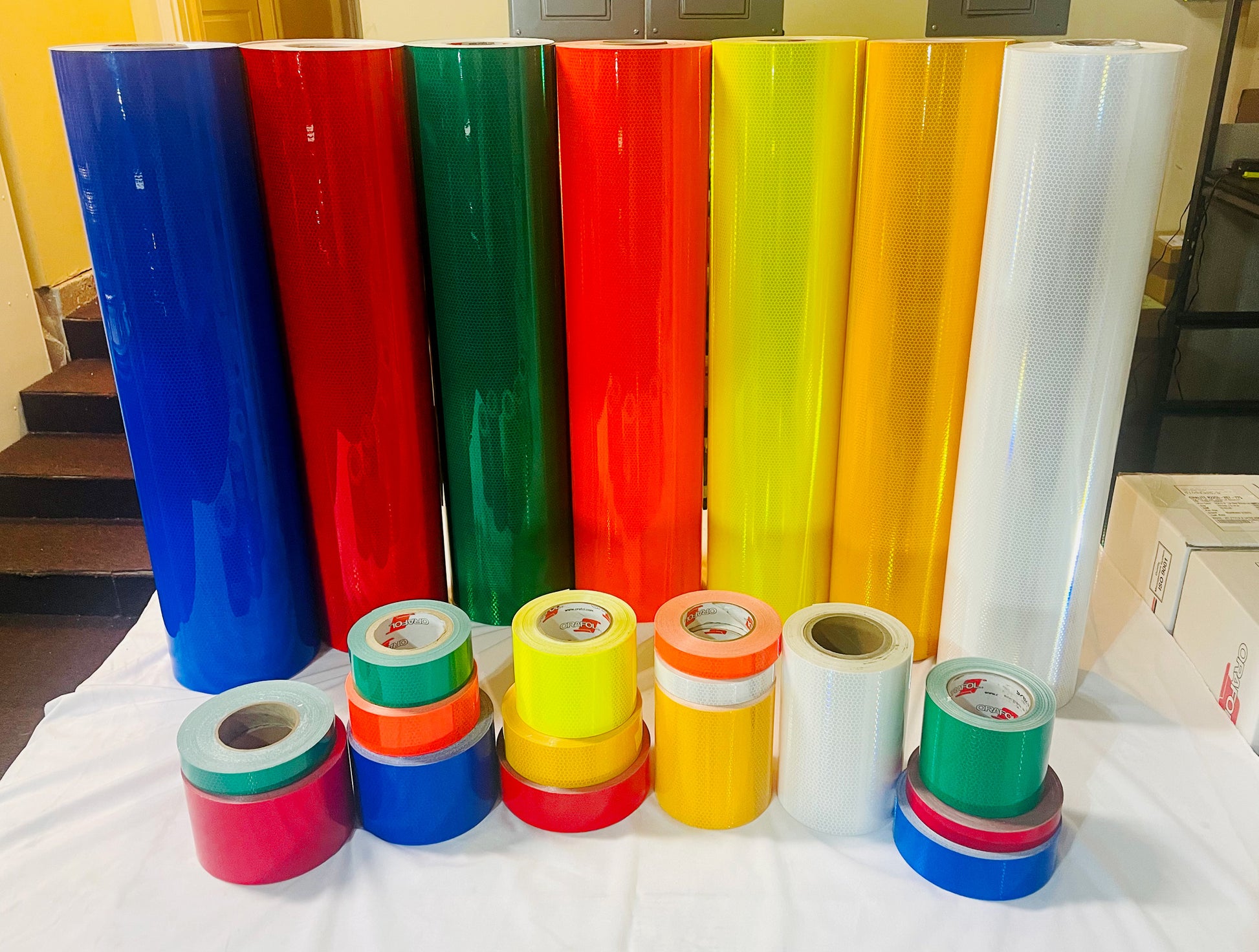 1" thru 12" Oralite 9900 Type 11 "Wide Observation" Reflective - 25' & 50' Rolls – Reflective