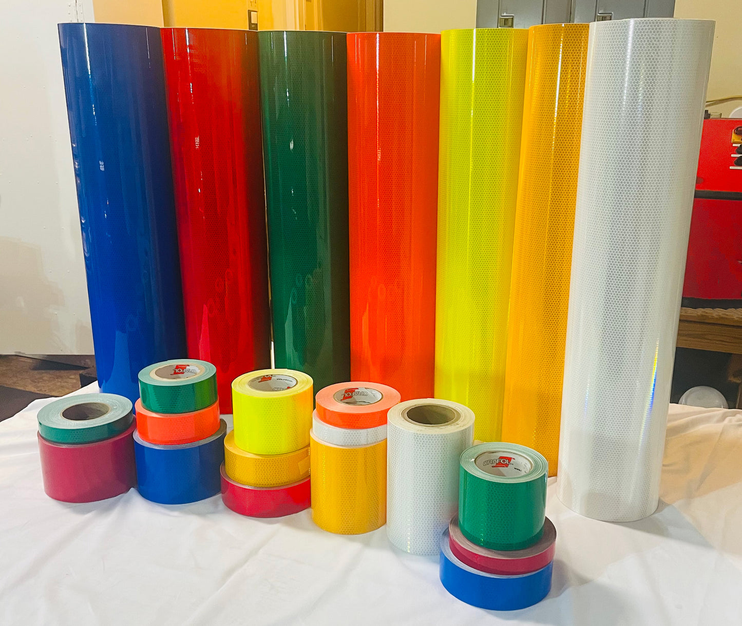 1" thru 12" Oralite 9900 Type 11 "Wide Observation" Reflective - 25' & 50' Rolls – Reflective