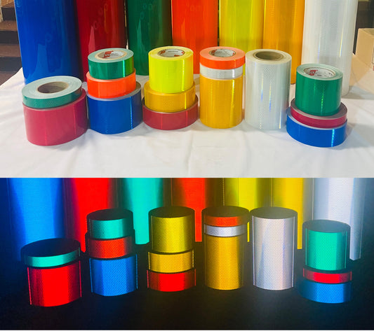 1" thru 12" Oralite 9900 Type 11 "Wide Observation" Reflective - 25' & 50' Rolls – Reflective