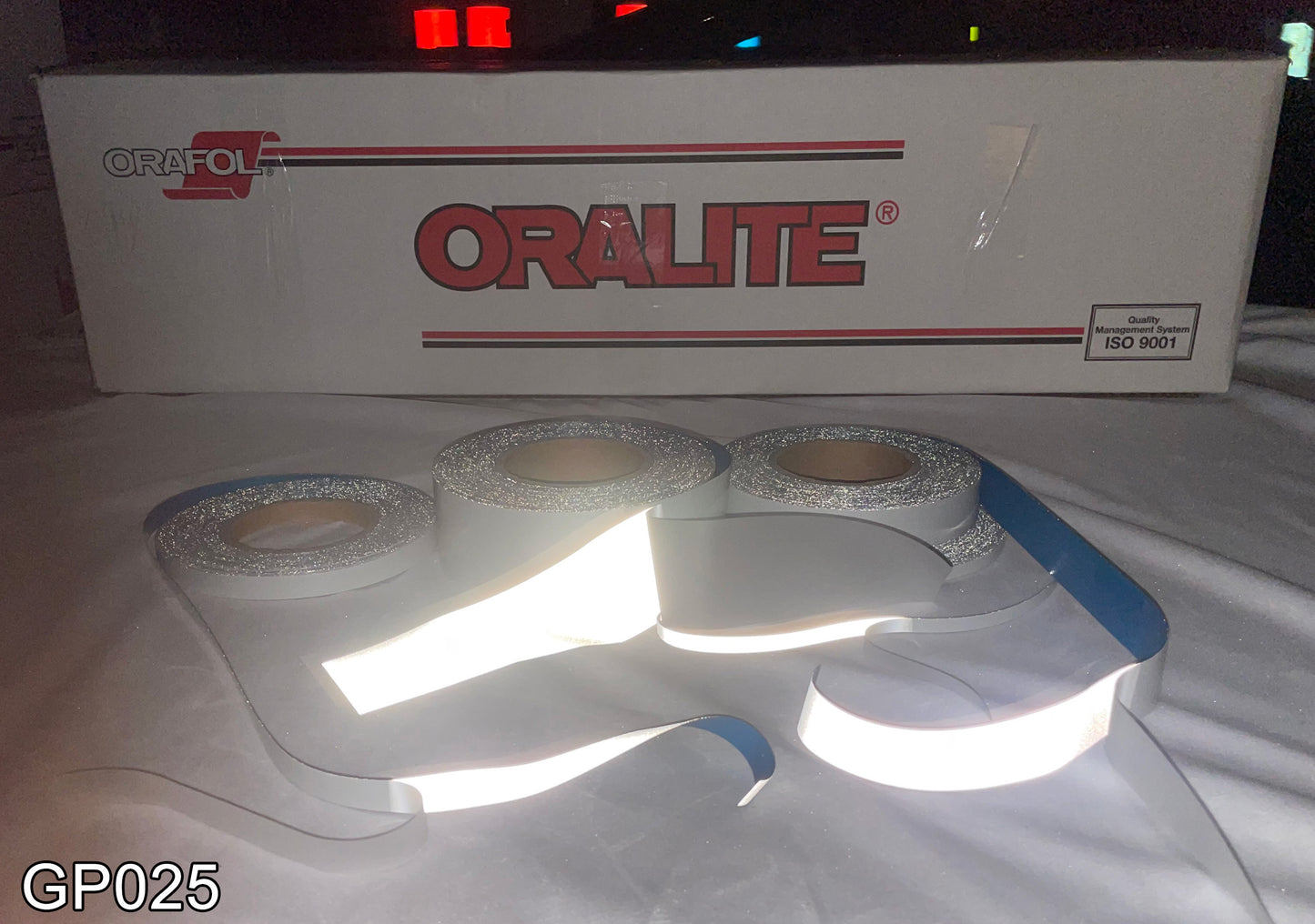 Oralite GP025 reflective iron on