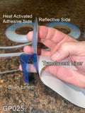 GP025 reflective heat transfer fabric