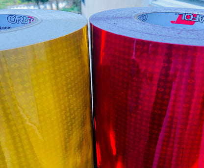 6" V82 Type 5 Prismatic Chevron Tape Rolls - 30' & 150' Rolls – image 2 of 3