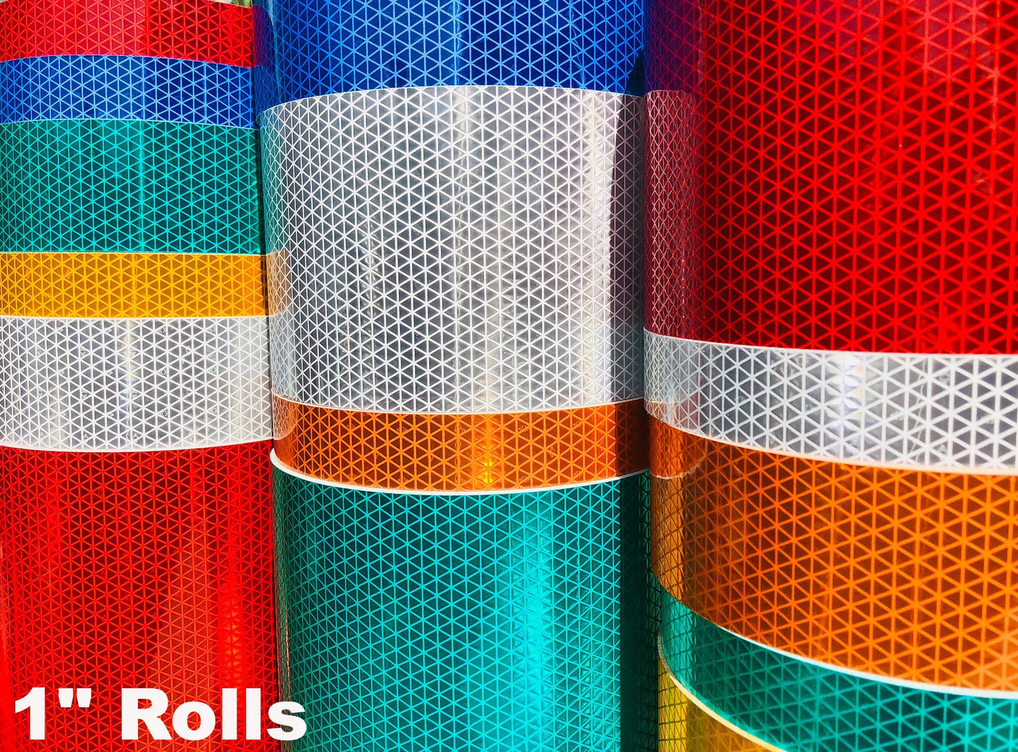 Oralite Reflexite White Prismatic V92 Reflective Tape