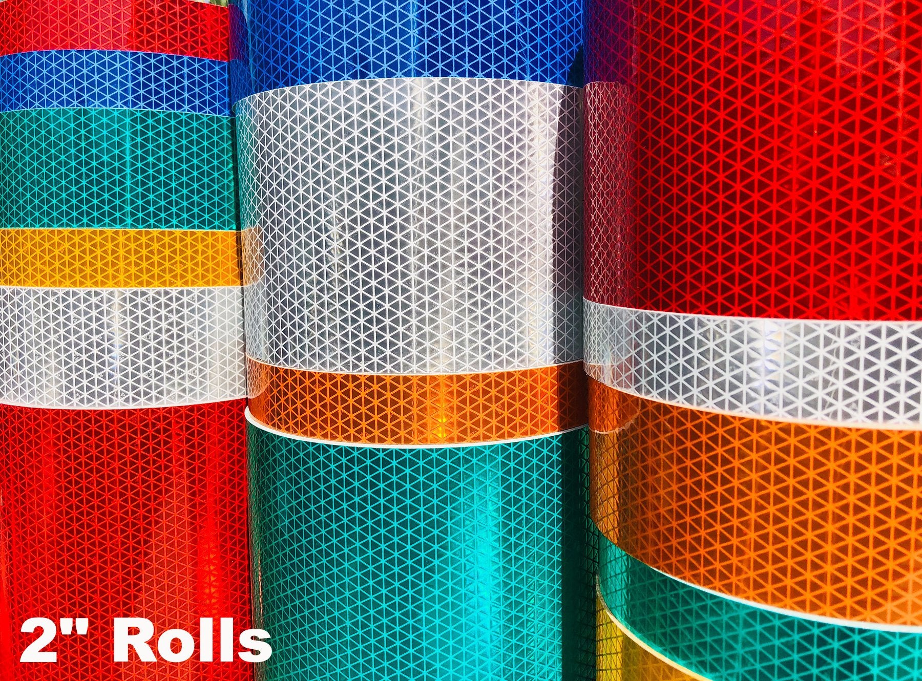 Oralite Green Blue White Orange Red V92 Reflective Tape
