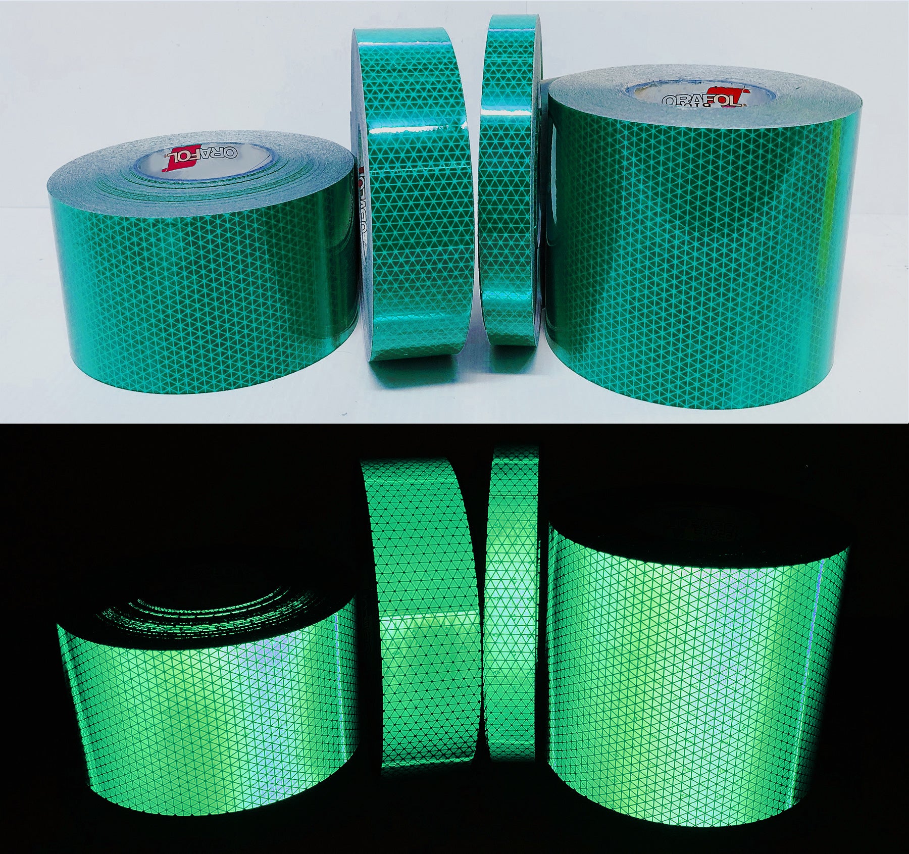 oralite green v98 prismatic reflective tape
