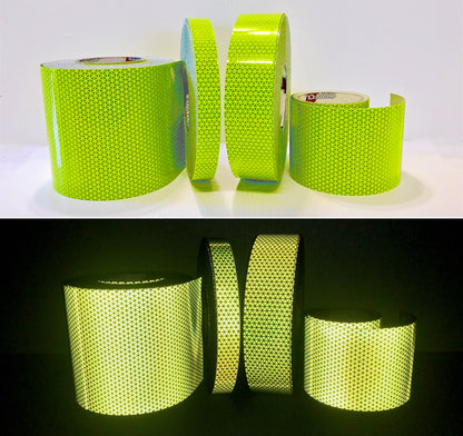 Oralite Fluorescent Lime Reflective Tape V98