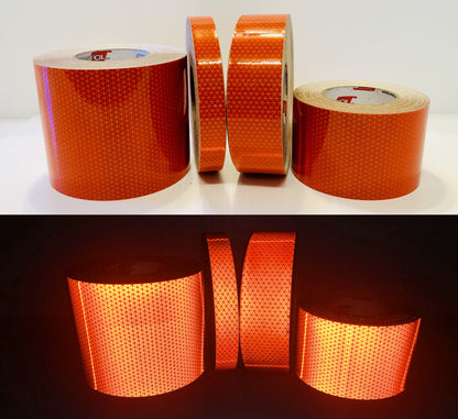 Oralite V98 Orange Reflective Tape